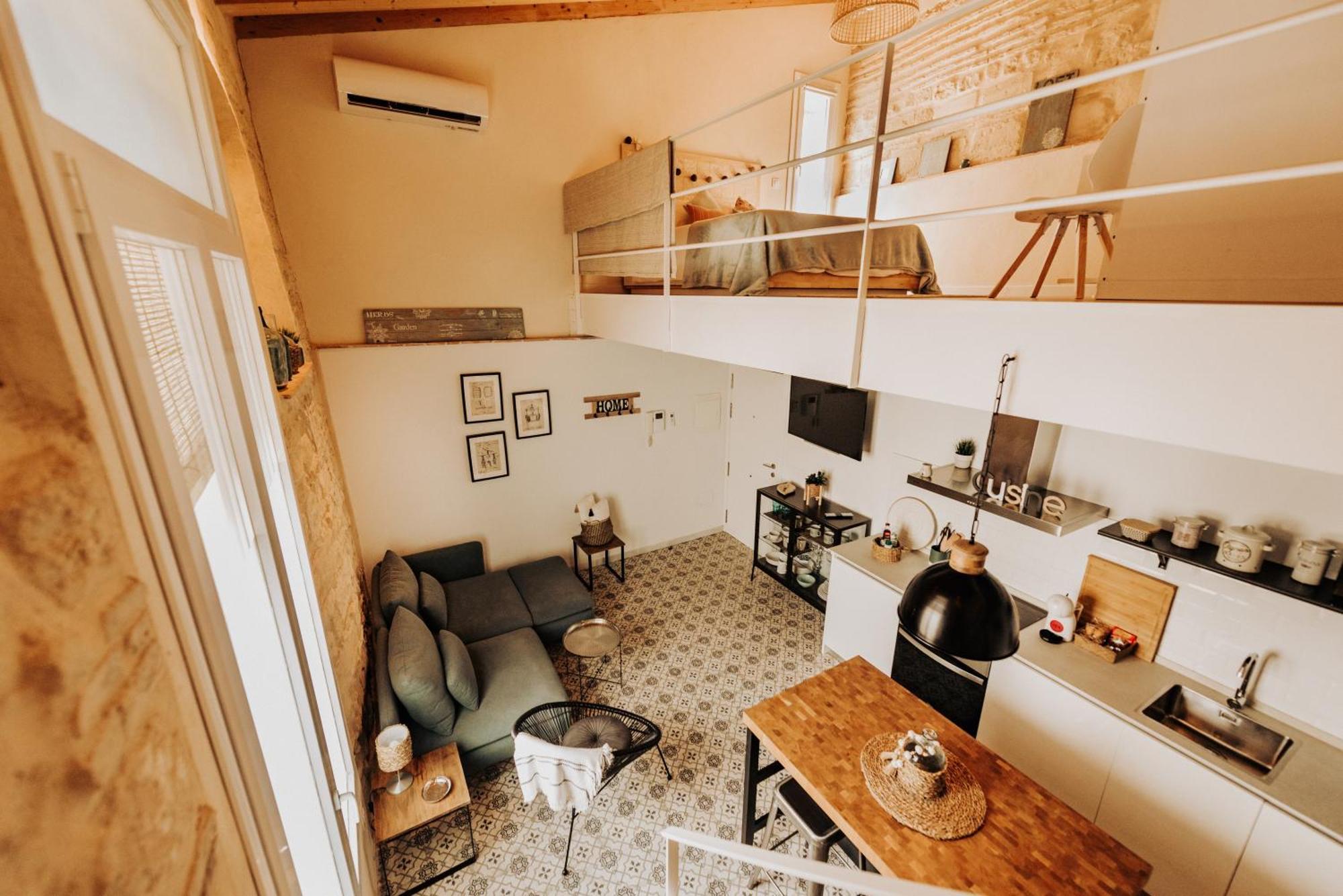 赫雷斯Loft Centrico Con Patio Bodega San Javier公寓 外观 照片